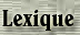 lexique